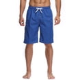 thumbnail image 2 of JTieacloth Men'S Quick Drying Swimming Trunks With Mesh And Beach Board Shorts With Pockets Summer Mens Cargo Shorts Blue, 2 of 4