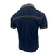thumbnail image 5 of Blusa y camisa de manga corta con cuello vuelto para hombre, estilo casual, de color liso, con solapa, mangas, cuello redondo, botones y bolsillo., 5 of 7
