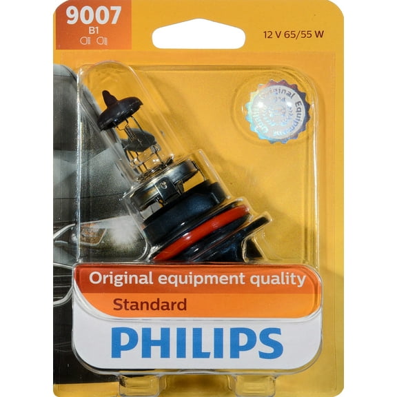 Philips Standard Headlight 9007, Px29T, Clear, Always Change In Pairs!