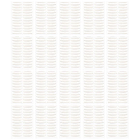 20 Sheets Invisible Eyelid Stickers Breathable Eyelid Tape Stickers (Skin Color)