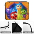 thumbnail image 5 of Film Inside Out Laptop Sleeve Laptop Case Computer Laptop Tablet Sleeve Bag Protective Shockproof Laptop Bag Briefcase Cover, 5 of 7