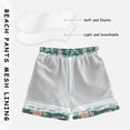 thumbnail image 5 of Pink Floral Vintage Boys Swim Trunks Quick Dry Boy Swim Shorts for 3-14 Years, 5 of 8