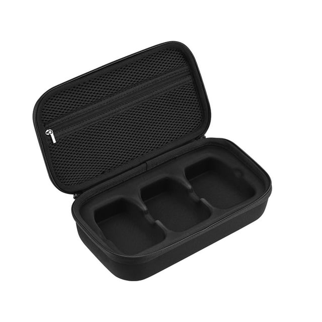 Estuche rígido de almacenamiento de batería para Cremallera suave antirrayas a prueba de golpes 10.2x5.7x2.8 pulgadas, Se jinwen Soporte de almacenamiento de viaje