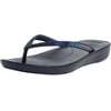 FitFlop womens Iqushion Ombre Sparkle Flip-flops 11 Midnight Navy
