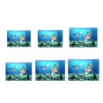 thumbnail image 4 of Póster de paisaje de acuario Gloria impresión 3D fondo de un lado XS, 4 of 9