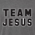 thumbnail image 5 of Wild Bobby Varsity Team Jesus Inspirational/Christian Men Premium Tri Blend Tee, Dark Heather, XX-Large, 5 of 5