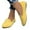 Yellow, variant on Viluyesy Womens Ballet Flats, Solid Color Round Toe Shallow Casual Slip-On Comfort Shoes Black