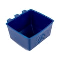 thumbnail image 4 of Plasticos AF Bebederos Comederos Cuadrados 50 Piezas Rojo/Azul para Aves, 4 of 5