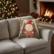 thumbnail image 5 of Seyotauo Pink Christmas Farmhouse Pillow Covers for Couch Sofa Bed,Cute Xmas Gnome Romantic Christmas Trees Pillow Cases Cushion Covers 18x18 Inch ,Winter Cute Snowman Square Cushion Cases, 5 of 6