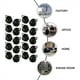 thumbnail image 4 of 25 piezas de hebillas para cables de alimentación, suministros de decoración para el hogar, bloqueo de cables, conectores de bloqueo de cables, agarres de cables, 4 of 6