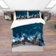 thumbnail image 3 of 3D Sea Forest Rock Paisaje Funda nórdica Set Ropa de cama Set Funda nórdica, 3 of 3