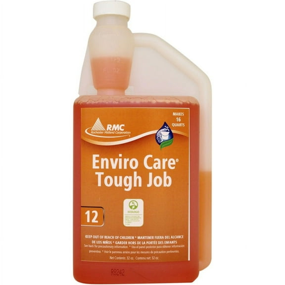 RMC Enviro Care Tough Job Cleaner - 32 fl oz (1 quart) - 1 Each - Orange | Bundle of 5 Each