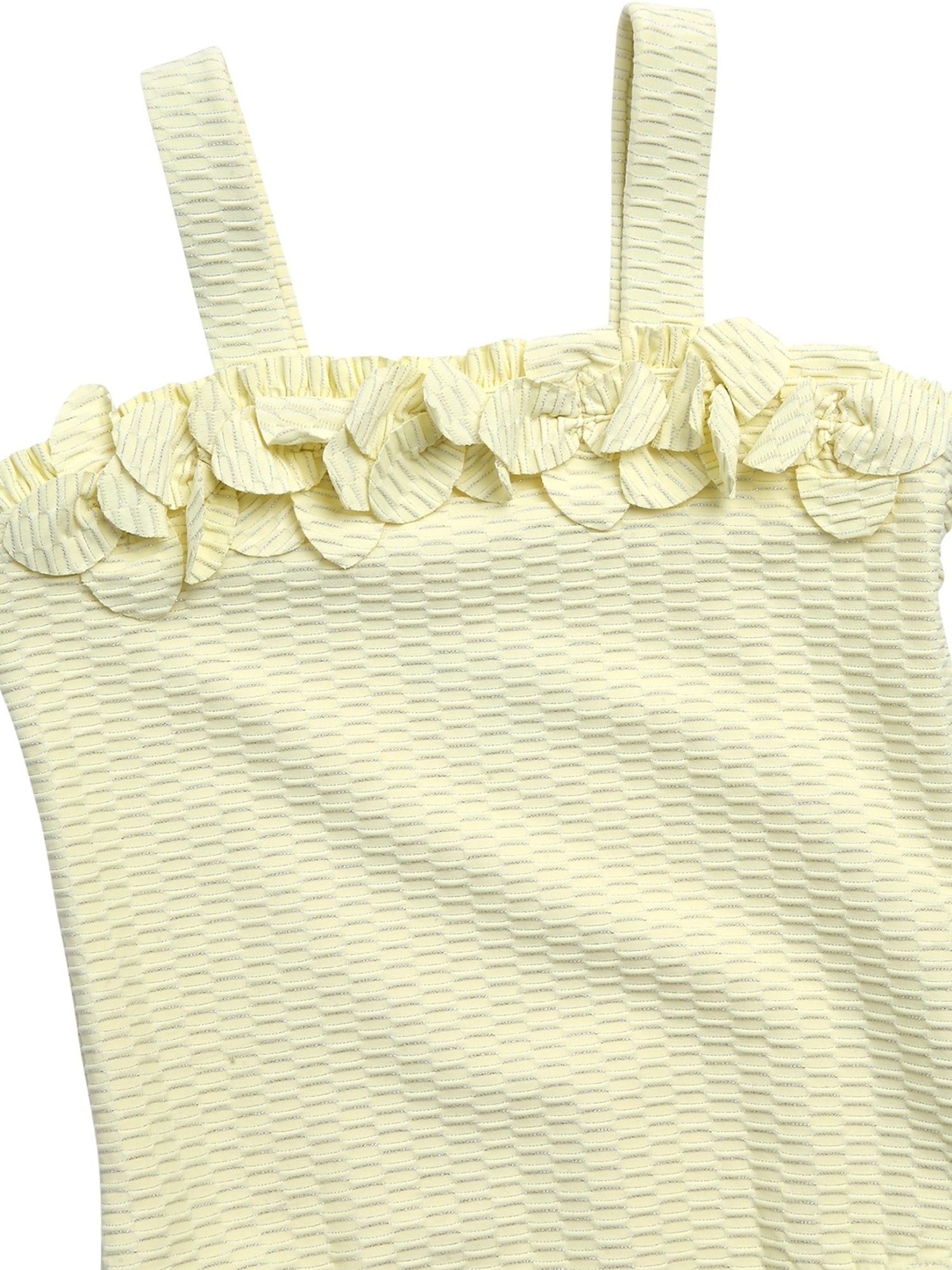 Jessica Simpson Baby and Toddler Girls' One-piece Swimsuit with Floral applique, Sizes 12M-5T