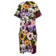 thumbnail image 4 of Vestido holgado con bolsillos para mujer ropa de playa con estampado floral color negro para fiesta en el jardín y primavera, 4 of 6