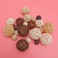 thumbnail image 6 of FESTFENDS 18Pcs Rattan Photo Prop Sepaktakraw Natural Ornaments for Home and Party, 6 of 8