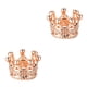 thumbnail image 1 of Qarigey Cuentas de para hacer pulseras, espaciadores de agujeros grandes, dijes de Micro huecos, Kit de cuentas de decoración de cristal Tipo 3 2piezas Qarigey CBP270794, 1 of 1