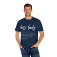 thumbnail image 4 of Novelty Boss Lady Definition Everly Wife Girl Business Cute Name Everly Empowerment Daughter Women Gag Unisex Garment-Dyed T-shirt, 4 of 4