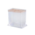 thumbnail image 1 of Caja de almacenamiento en mini, decoración transparente, contenedor 1:12 para casas de muñecas, Micro paisaje, diseño de escena de vida, accesorios DIY Cro CUTICAT Estante organizador, 1 of 7