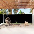 thumbnail image 2 of Toldo lateral retráctil Casafoyer negro 200x1000 cm para exterior, 2 of 5
