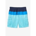 thumbnail image 2 of KingSize Men's Big & Tall 8" Printed Cargo Swim Trunks, 2 of 6