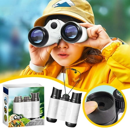 HMPEAIIY for Toddlers 2-4 Years Smart Max Building Top Metal Color Portable Binoculars Suitable For Outdoor Travel Music Concerts And Viewing Low Light Field High Power Easy To Focus