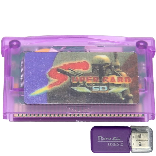 Cassettes Juegos Super Cards Tarjeta Grabación para /GBA SP/SP/GBM/IDS/NDS Lite