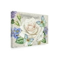 thumbnail image 2 of Canvas Wall Art - Jean Plout 'Rose Garden in Bloom A' Wall Art for Living Room, Bedroom, or Office Décor by Trademark Fine Art - 19 x 14 Inches, 2 of 4