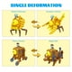thumbnail image 3 of Set de figuras de acción Maikerry Plants vs.Zombies BOSS Robot, 3 of 7