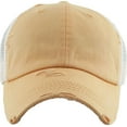 thumbnail image 3 of Ponytail Messy High Bun Adjustable Mesh Trucker Baseball Cap, 3 of 7