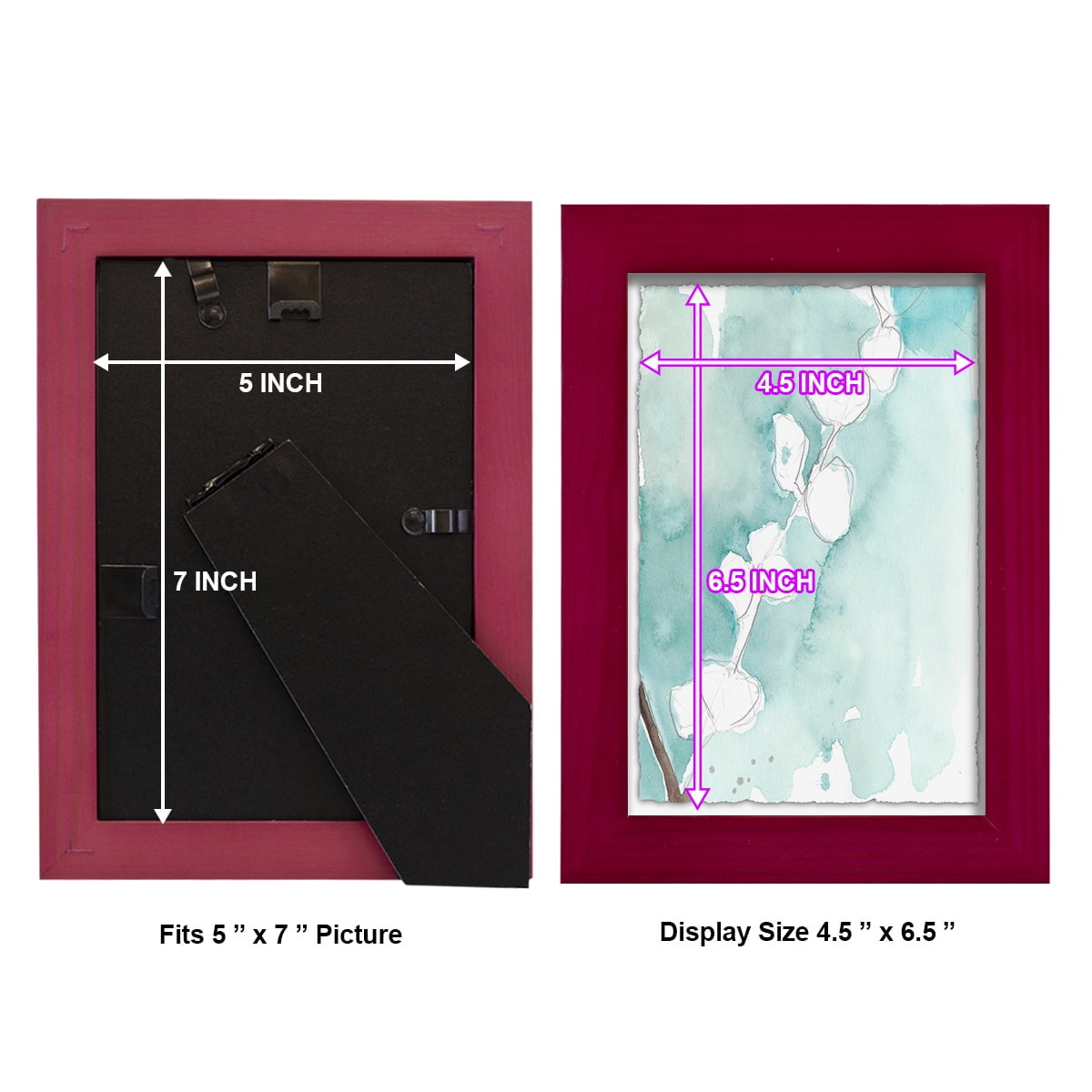 Ginkgo on Dusty Teal V - Framed Print w/glass - Cherry Red