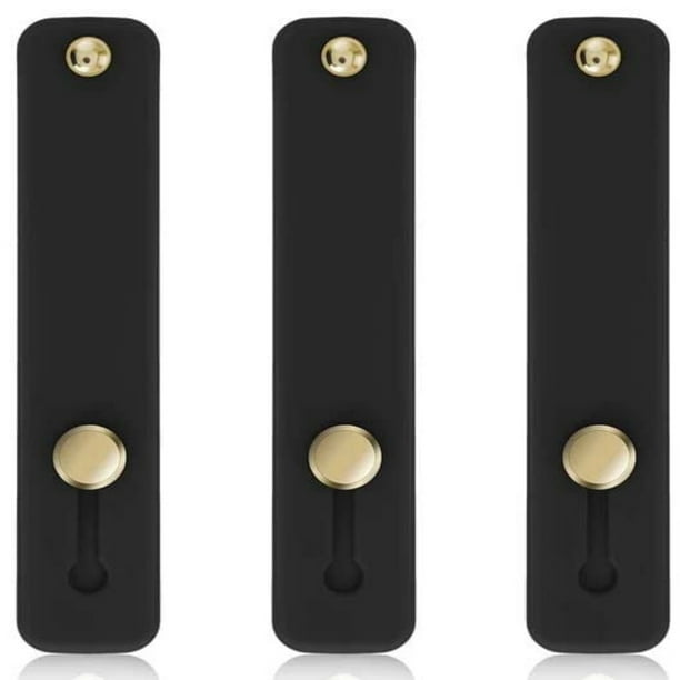 3 Correas de Muñeca para Funda de Teléfono para Hombre y Mujer | Soporte de Silicona Autoadhesivo | Soporte para El Dedo con Adherencia Estable | Soporte Multiusos para Correr, Grabar Vídeos y Tempor