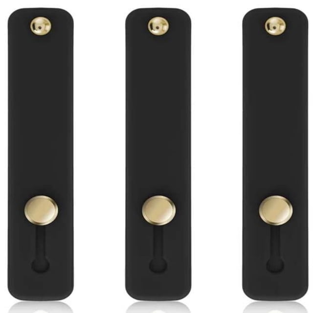 Phone Wrist Strap with Adhesive Finger Loop for Cell Phone Case – 3 Pack, Compatible with All Smartphones, PC + TPU Material