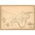 thumbnail image 2 of Hayward 14x11 White Modern Wood Framed Museum Art Print Titled - Cambridge Massachusetts - Hayward 1838, 2 of 4