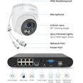 thumbnail image 2 of Restored 5MP PoE Security Cameras System, ZOSI 8CH Security Camera System 2TB HDD, 4pcs 4MP 2.5K HD Weatherproof Outdoor IP Cameras with Audio, Smart AI Human Detection, 100ft Night Vision (Refurbished), 2 of 9