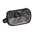 thumbnail image 2 of Secfreeship Clear Transparent Pencil Pouch, Large Capacity Cloth Stationery Organizer with Zipper, Multi-Layer Storage Bag for Pens, Markers, Office Supplies and Travel Essentials, 2 of 9