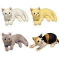 thumbnail image 5 of GENEMA 32cm/12inch Stuffed Cotton Plush Cat Doll Super Soft Realistic Kitty Doll Toy, 5 of 17