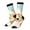 3 Black, variant on Corgi With Towel Ans Slice Cucumber Print Adult Socks for Men & Women,Calf Socks, Ankle Socks,Boots Socks,Breathable Casual Sock,Unisex Crew Socks