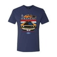 thumbnail image 2 of Wild Bobby, Mustang Powered by Ford Performance Cars and Trucks Men Premium Tri Blend Tee, Vintage Navy, Medium, 2 of 6