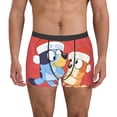 thumbnail image 3 of Lsque Bluey Pattern Men’s Total Support Pouch Boxer Briefs, X-Temp Cooling, Moisture-Wicking Underwear, Regular, Long-leg and Trunk-Medium, 3 of 7