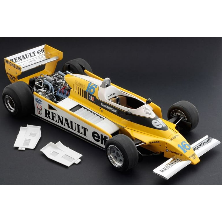 Italeri 4707 1:12 Renault RE20 Turbo Formula 1 Race Car Plastic Model Kit