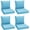 Lake Blue, variant on Mvpipi Outdoor Chair Cushions Set of 4, 24 x 24 Inch Patio Furniture Cushions with Splash-Proof Covers, Outdoor Cushions for Patio Furniture Replacement,Navy Blue