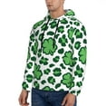 thumbnail image 3 of Bingfone Leopard Print St. Patrick'S Day Men'S Drawstring Hoodie Long Sleeve Pocket Sweatshirts-Medium, 3 of 9