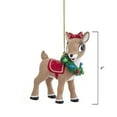 thumbnail image 3 of Kurt Adler Rudolph Clarice Christmas Ornament, 3 of 4