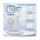 thumbnail image 5 of Monitor para Bebé Belug Detector de Frecuencia Cardíaca Fetal Portátil color Azul con Blanco, 5 of 5