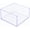 Only Clear Memo Holder, variant on Clear Acrylic Post It Note Holder 3x3 in Cube Memo Pad Dispenser Desk Organizer for Office Home Use
