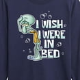 thumbnail image 3 of SpongeBob SquarePants - Squidward Bed - Toddler & Youth Long Sleeve Graphic T-Shirt, 3 of 6