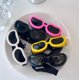 thumbnail image 3 of Gafas de sol para perros, gafas de sol Ant - UV negras para perros, gafas para mascotas con correas ajustables para gatos y perros pequeños, 3 of 4