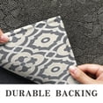 thumbnail image 6 of Boho Gray and Beige Floral Ethnic Pattern Door Rugs,Washable Non Slip Door Mats Indoor,Decorative Door Mats,Entry Mat Indoor for Entrance,Bedroom,Kitchen,Bathroom,17"x30", 6 of 6