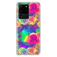 thumbnail image 1 of MUNDAZE Samsung Galaxy S20 Ultra Hippie Tie Dye Colorful Roses Double Layer Phone Case Cover, 1 of 5
