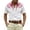 Pink, variant on HOWPAY Button down Shirts for Men Short Sleeve Summer Western Cowboy Print Beach Vacation Tops Casual Regular Fit Oversized Soft Shirts Army Green L